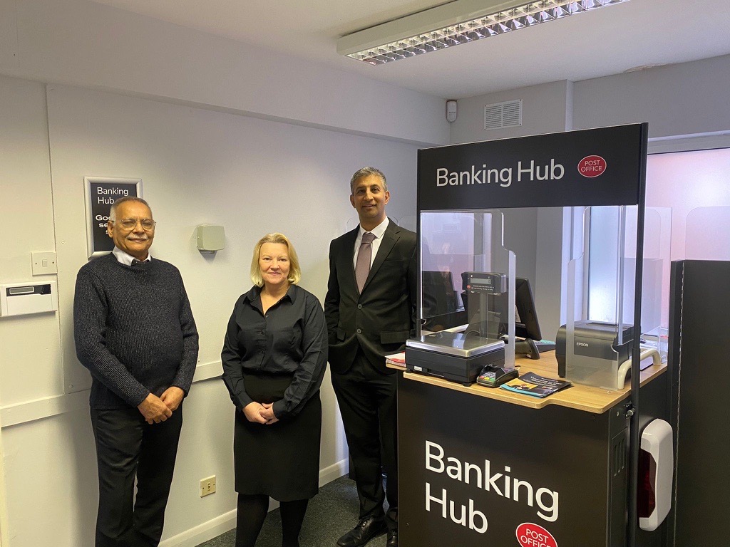 Cash Access UK - Shirebrook temporary Banking Hub opens